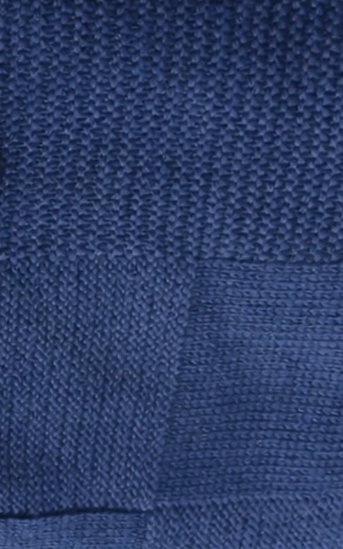 Cobija tejida Azul Marino